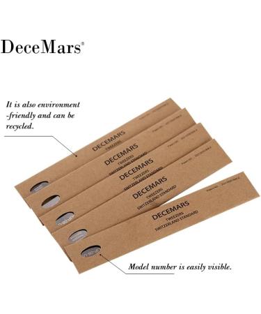 DeceMars MJP-01-US Eyelash Extensions Tweezers for Lash Artists | Precision Tools for Perfect Lashes - Buy Online on GoSupps.com