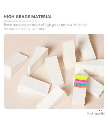 FOMIYES 30pcs Nail Sponge - Premium Makeup & Nail Art Foam for Face & Manicure | Ideal for DIY & Polish Application - Buy Online on GoSupps.com