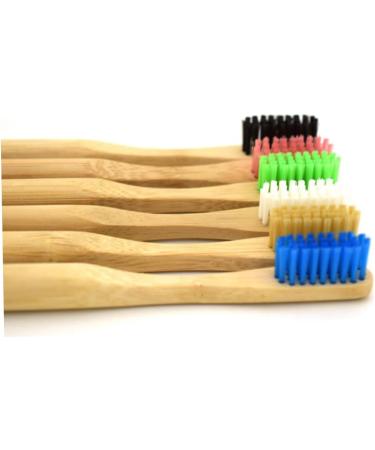 Shop Minkissy Wooden Bristle Toothbrushes - Eco-Friendly Dental Care for a Healthy Smile - Buy Online on GoSupps.com