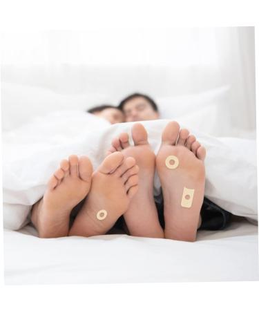minkissy 4sheets Latex Corn Stickers Toe Separator Corn Cushions Corn Shoes Sticker Toe Feet Pads Foam Callus Cushions Corn Cushion Pads Corn Protector Pad Foot Stickers Latex Sponge Care - Buy Online on GoSupps.com