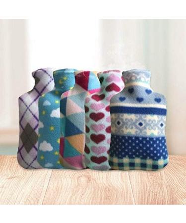 Maies Durable Large Hot Water Bottle with Removable Flannel Cover - Perfect for Pain Relief & Comfort - Buy Online on GoSupps.com