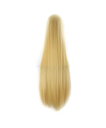 Shop MapofBeauty 40 Blonde Anime Costume Long Straight Cosplay Wig - Perfect for Parties & Events - Buy Online on GoSupps.com