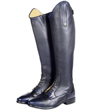 Buy HKM 4417 Valencia Leather Riding Boots - Short/Standard Width EU Sizes 36-46 Black - International Shipping Available - Buy Online on GoSupps.com