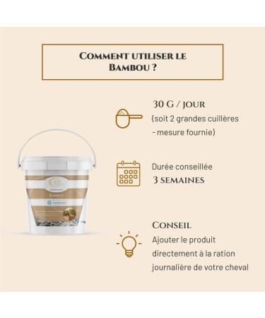 PRINCE EQUIN - BAMBOO - Horse nutritional supplement - Bucket 1 kg - Joint health - Bone re-ineralization - French brand - Buy Online on GoSupps.com