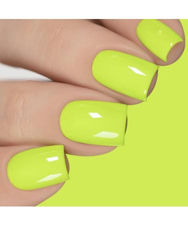 Vishine Neon Color Gel Nail Polish 16ml Electrifying Neon Lemon-Lime Green Cream Gel Nail Soak Off UV LED Nail Lamp Gel Polish Nail Art Manicure Salon DIY Home 0.54Oz #M097 M097-16ml - Buy Online on GoSupps.com
