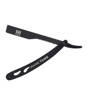 MANE TAME Black Straight Razor