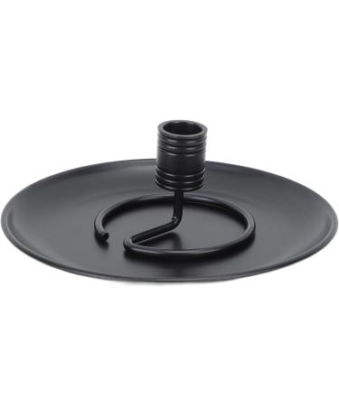 Moxa Stick Storage Base - Safe & Stable Round Holder for Moxa Coils - Compact Stainless Steel Design - Perfect for Home Use (Black) - International Shipping Available - Buy Online on GoSupps.com