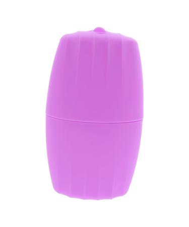 Angoily Ice Rollers Globes for Face Ice Roller for Face and Eye Face Roller Skin Care Ice Roller Puffiness Eye Roller Ice Roller for Eyes Tool Shrink Pores Silica Gel Purple
