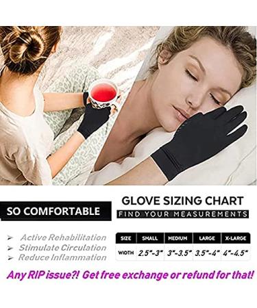 Ducahye Arthritis Compression Gloves Women Men Relieve Hand Gloves for Typing Support for Joints Daily Support S - Buy Online on GoSupps.com