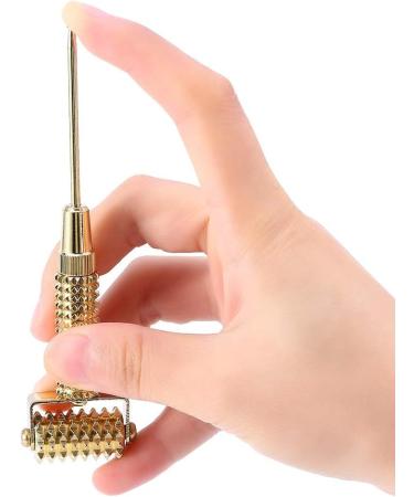 Alumers Multifunctional Acupuncture Points Detector Probe - Golden Micron Needle Ear Acupoint Massager for International Shipping - Buy Online on GoSupps.com
