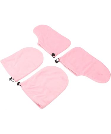 gants de cire de paraffine chaussons femmes peluches douces SPA cire chaude mitaines de traitement thermique chaussons pour le soin des mains et des pieds - Buy Online on GoSupps.com
