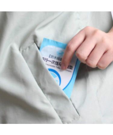50pcs Disposable Paper Toilet Seat Covers Waterproof Antimicrobial Toilet Paper Pad For Travel - Buy Online on GoSupps.com