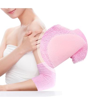 Buy Women's Pink Gel Elbow Sleeves - Breathable Elastic Support Guard for Golf & Tennis - Moisturizing Comfort & Protection - Buy Online on GoSupps.com