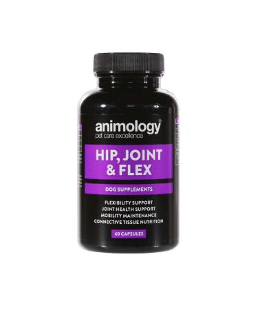 Animology Hip Joint and Flex Dog Food Supplements 60 Capsules ANM0220 Hip Joint And Flex