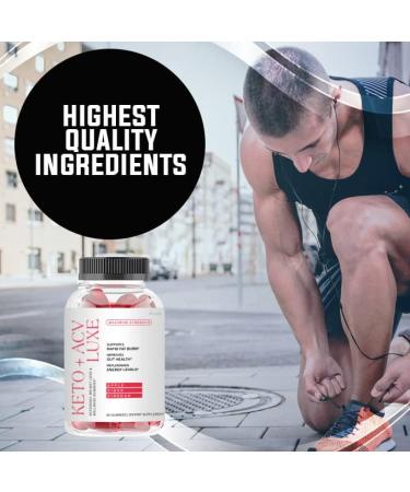 Keto Luxe ACV Gummies - 60 Count | Premium Keto Luxe Supplements - Buy Online on GoSupps.com