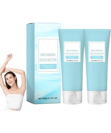 Luxelift Youth Firming Butter for Skin, Firming Body Butter, Firming Body Lotion, Moisturizes, Smooths, Moisturizes the Skin and Improves Fine Lines (2 Pieces)