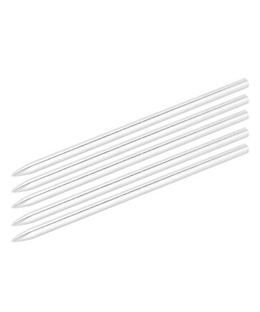 Dilwe Paracord FID  5 Pcs Practical Stainless Steel Paracord Needles for Bracelets Weaving Rope Knitting