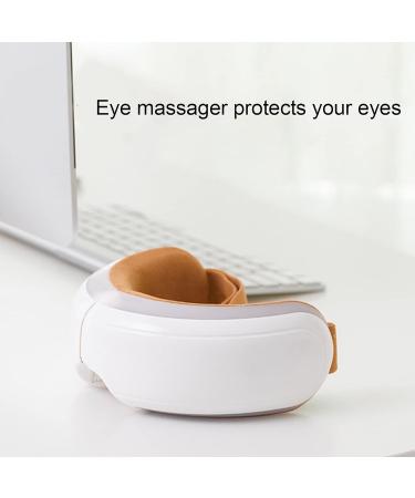 KOSDFOGE Folding Vibration Eye Massager - Bluetooth Heated Music Eye Care Instrument for Relaxation - Buy Online on GoSupps.com