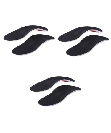3 Pairs Shoe Pads for High Heels Foot Orthotics for Running Athletic Shoe Insoles Plantar Inserts Shoe Inserts Adhesive Arch Pad Women's Arch of Foot Arch Support As Shownx3pcs Size 1x3pcs