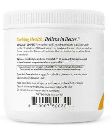 Seeking Health Optimal Electrolyte Orange 244g - Buy Online on GoSupps.com