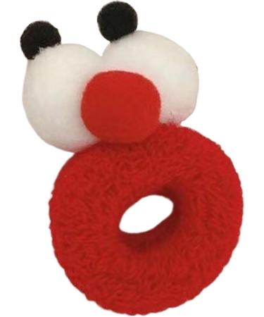 Yianyal Funny Hairband | Hair Scrunchies | Big Eyes Funny High Elasticity Hair Ties No-Slip Grip For Women Girls For All Occasions Red - Buy Online on GoSupps.com