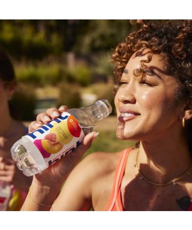 Hint Pure Water Zero Sugar - Peach Raspberry - Pack of 12 - 16 Fl Oz. - Buy Online on GoSupps.com