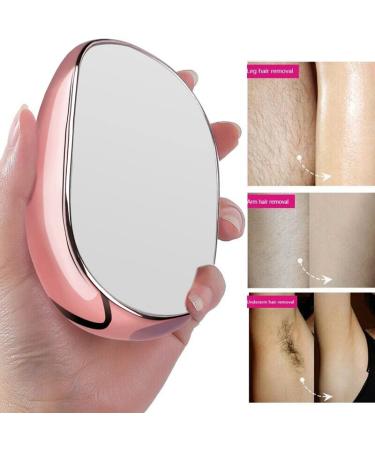 Crystal Hair Removal Eraser | Painless Hair Remover for Men and Women | Suitable for Legs, Arms, Back | Magic Hair Removal Device | Pink - Buy Online on GoSupps.com