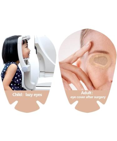 40pcs Skin Color Adhesive Eye Patches for Adults & Kids - Non-Woven Wound Dressings - International Shipping Available - Buy Online on GoSupps.com