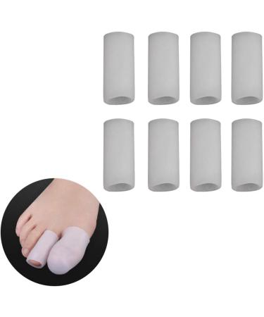 Healifty Silicone Finger Sleeves - 10pcs Toe Caps for Toe Protection and Relief from Ingrown Toenails, Blisters, Hammer Toes - Finger Covers - Buy Online on GoSupps.com