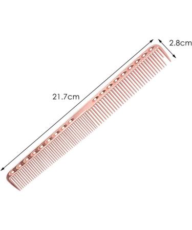 kuou Professional Aluminum Metal Salon Comb Heat-resistant Anti-static Hair Comb for Hair Cutting Styling & Grooming Rose gold - Buy Online on GoSupps.com