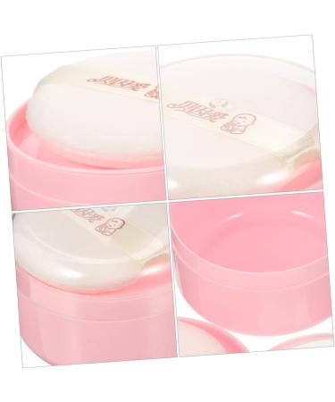 Kisangel Baby Powder 12 Pcs Body Powder Puff Box - Pink Compact Child Synthetic Sponge - Travel-Sized Baby Powder - Buy Online on GoSupps.com