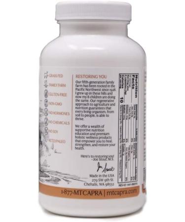 Mt. Capra Goat Milk Colostrum 120 Capsules - Immune Support & Nutrition - Buy Online on GoSupps.com