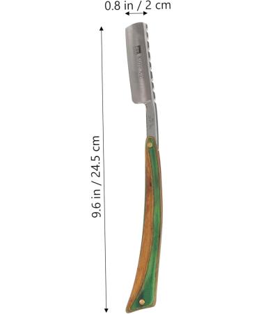 Frcolor Men's Straight Edge Razor - Premium Manual Shaving Razor for Smooth Shaves | International Shipping Available - Buy Online on GoSupps.com