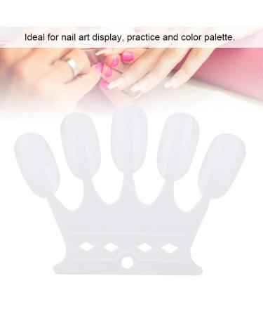 50 Nail Art Exercise Tips - 4 Color Display Mani Polier Gel Polish Sticks | Perfect Nail Color Card Tool - Buy Online on GoSupps.com