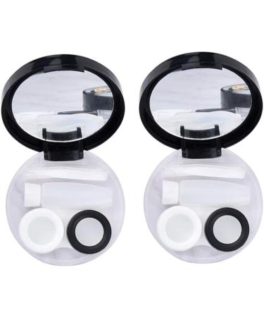 Buy Healifty Portable Suction Cup Contact Lens Holder & Case - Travel-Friendly Black - Ideal for On-the-Go Use - Buy Online on GoSupps.com