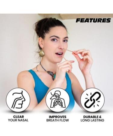 Buy Cotton Sutra Neti Set (5) - Advanced Yogic Nasal Cleansing with Wax for Optimal Health | Fast International Shipping - Buy Online on GoSupps.com