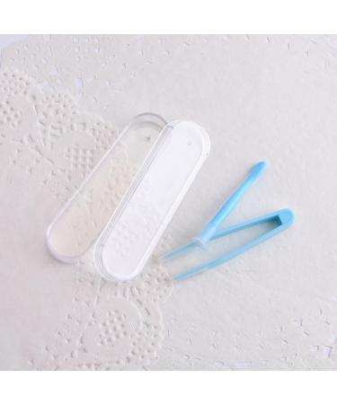 Travel Contact Lens Removal Tool Kit - Durable Eye Tweezers for Easy Lens Insertion & Removal - Blue - Buy Online on GoSupps.com