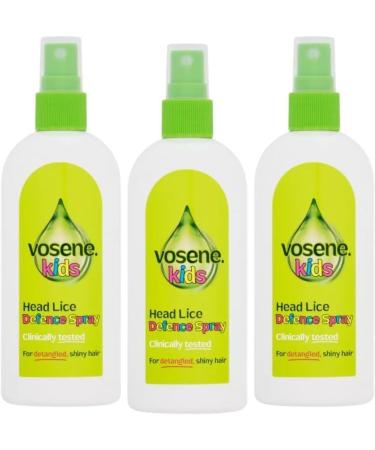 3 X 150ml Kid's Detangling Spray & Lice Repellent - No More Tangles! Children's Hair Detangler with Head Lice Prevention