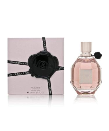 Flowerbomb by Viktor & Rolf for Women, Eau de Parfum, Orchid, 3.4 Ounce Spray 3.4 Fl Oz (Pack of 1)
