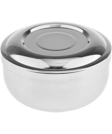 Jojomis Shaving Brush Cup Bowl - Premium Beard Shaving Soap Mug with Mirror Lid for Men | International Shipping Available - Buy Online on GoSupps.com