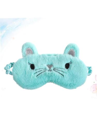 Beaupretty 3pcs Cat Blindfold Facial Mask - Light Green Spa & Skincare Essential for Relaxation - Buy Online on GoSupps.com