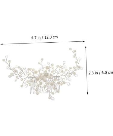Mikinona 1 PC Hair Comb Exquisite Headwear Alloy Hair Decor Hair Accessory Handmade Hair Decor Fashion Hairpin - Buy Online on GoSupps.com