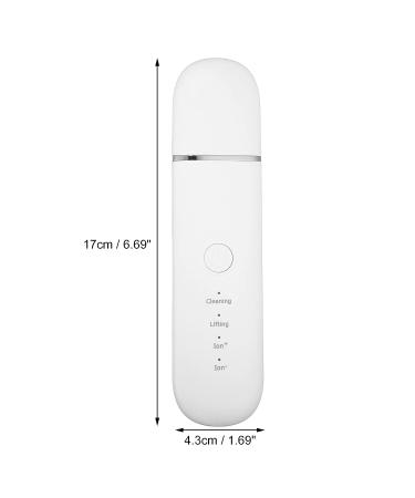 VOCOSTE Facial Scrubber Spatula Blackhead Remover - Skin Scraper Tool for Deep Cleansing | Water Mist Technology | White Gold - Buy Online on GoSupps.com