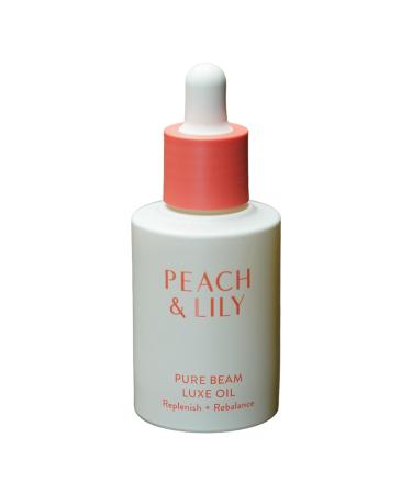 Peach & Lily Pure Beam Luxe Oil | 100% Natural Squalane & Jojoba | Antioxidant-Rich Cold-Pressed Formula | 30ml - Buy Online on GoSupps.com