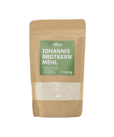 RheinNatur Ke iboynuzu ekirde i unu 200 g t lm ke iboynuzu ekirdeklerinden%100 do al r n vegan kal nla t r c ba lay c madde ve un alternatifi 200g