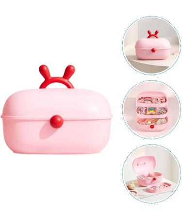 Girls Kid 3-Layer Jewelry & Hair Accessories Organizer Case - Buy Online on GoSupps.com