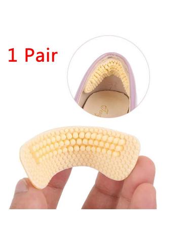 Buy Massage Silicone Insoles - Non-Slip Shoe Cushions Heel Inserts & Foot Protection - Black 5mm for Optimal Comfort - Buy Online on GoSupps.com
