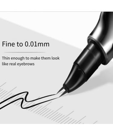  SONGVISON 2024 New 3D Eyebrow Pencil Microblading with 2 Fork Tips Long-Lasting and Waterproof Eyebrow Pencil for Natural-Looking Brows - Buy Online on GoSupps.com