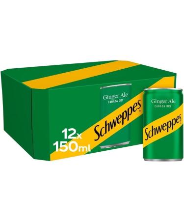 Canada Dry Ginger Ale 150ml + Lemonade 150ml (24/48 Mixed Pack) Boxed Treatz (48) - Buy Online on GoSupps.com