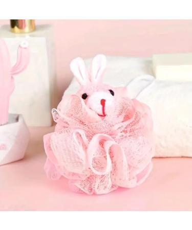 Buy Ximimark 4pcs Lovely Animal Shower Bath Mesh Sponge Puff Ball - Cute & Fun Bath Toys for Kids | Random Color & One Size - International Shipping Available - Buy Online on GoSupps.com
